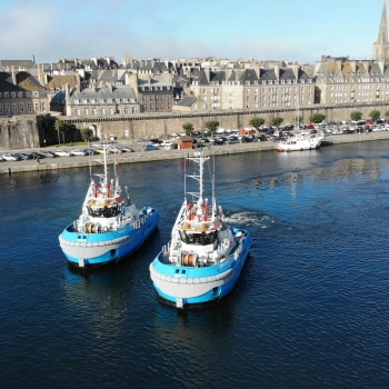 Bienvenue aux remorqueurs Cité d'Aleth et Solidor