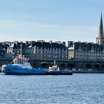 2 nouveaux remorqueurs au port de Saint-Malo